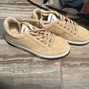 Chanel Calfskin Sneakers